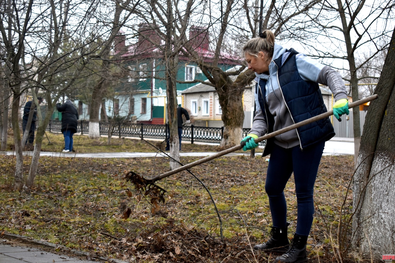 Весенние субботники начались в городе!.