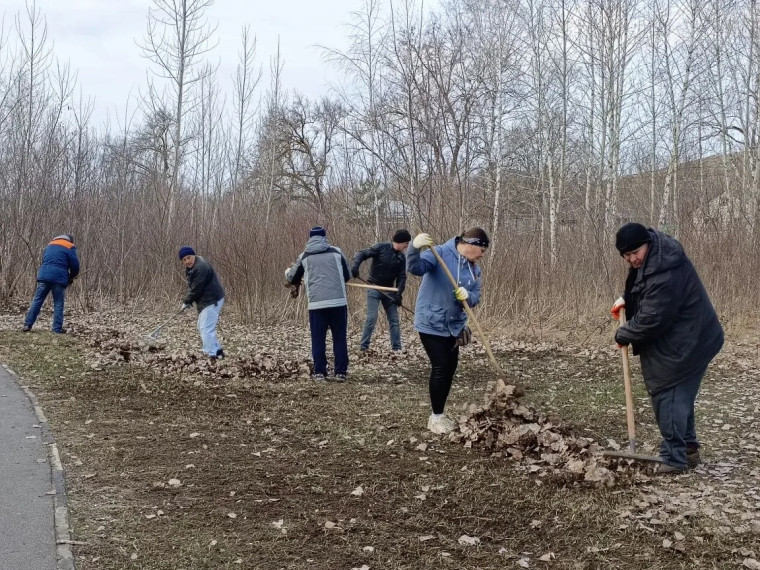 🌷Весна– это традиционное время наведения чистоты и порядка, 💪а субботники - добрая традиция, объединяющая поколения..